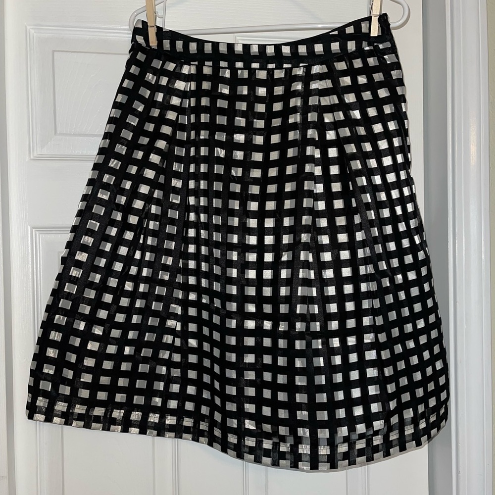 Checkered Skirt